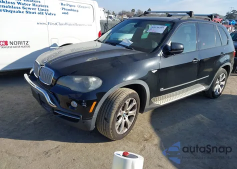 2007 BMW X5 4.8I from USA, damaged, VIN 5UXFE83517LZ42633